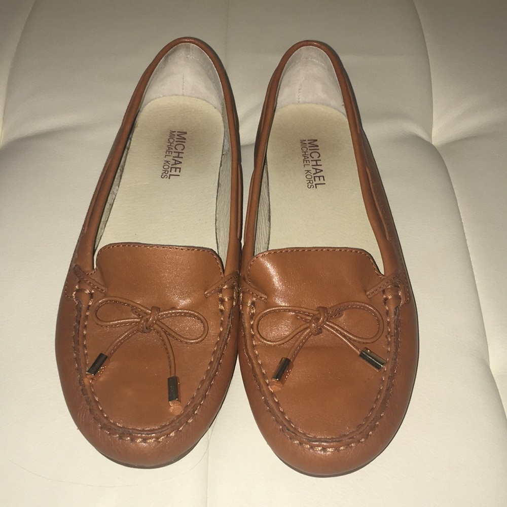 Micheal Kors Sutton Leather Moccasins